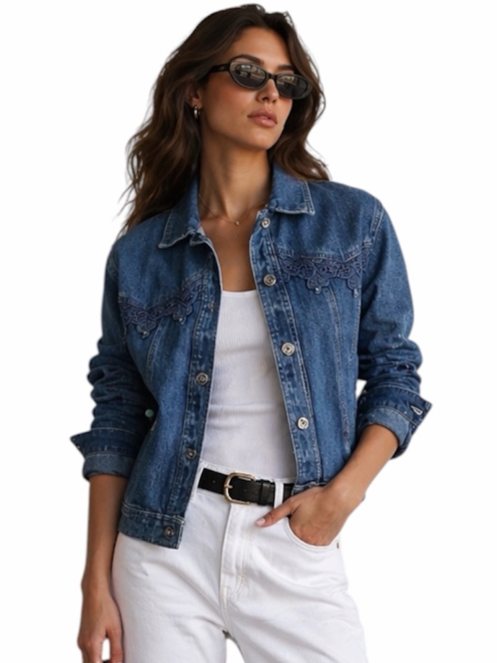 BIANCA MARÍA CASELLI VINTAGE DENIM JACKET M